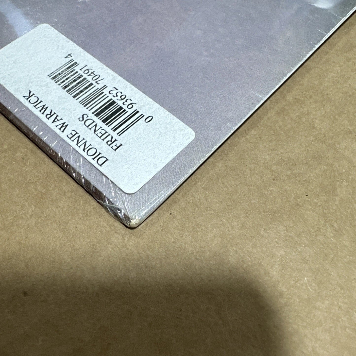 Dionne Warwick Lp Vinyl Friends Arista ‎– New Sealed