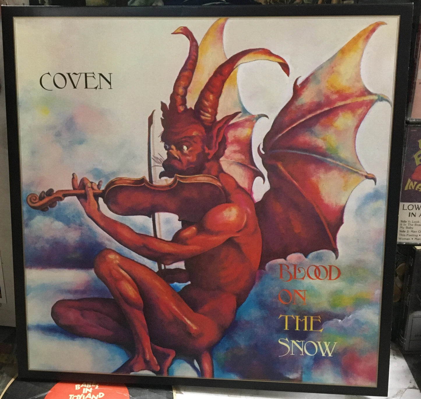 Coven Blood On The Snow Reissue Gatefold Record
