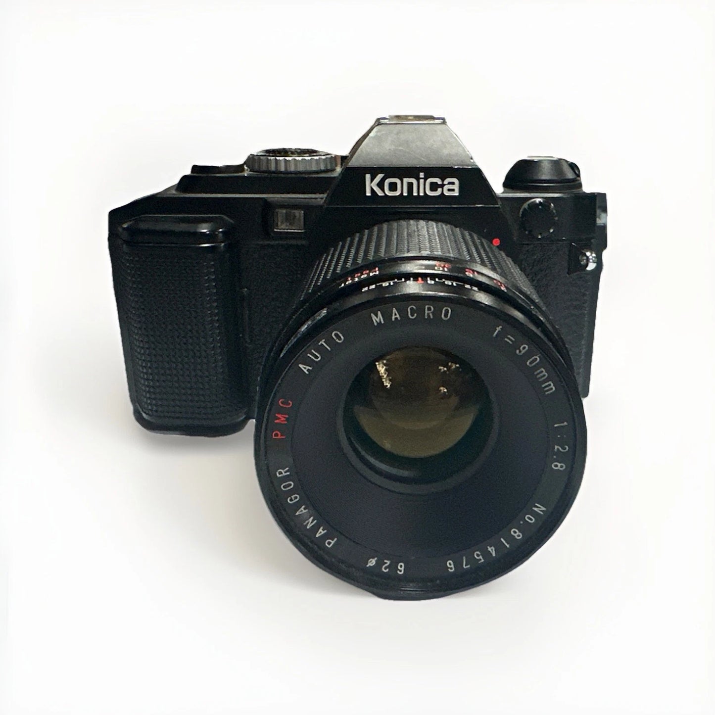 Konica FS-1 Film Camera Hexanon AR 52mm PMC Lens Tested And Working