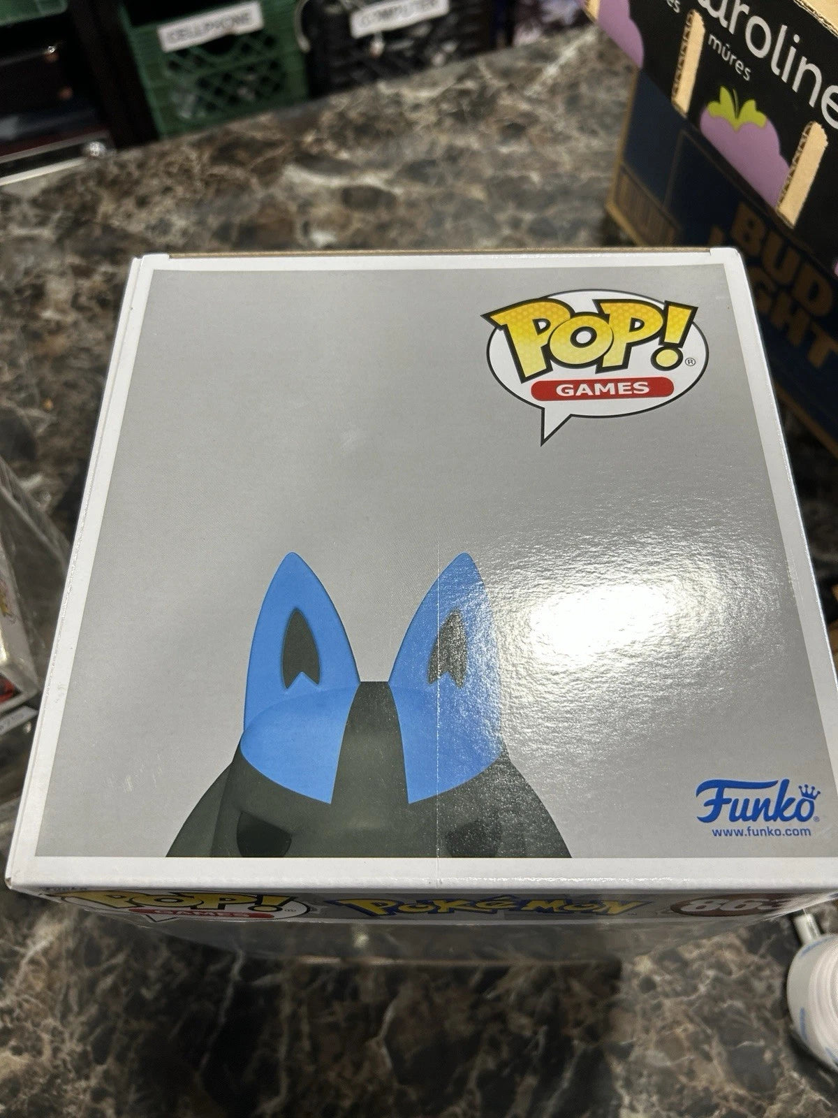 Funko Pop! Pokemon #863 Lucario 10-inch Jumbo Vinyl Figure Target Con Exclusive