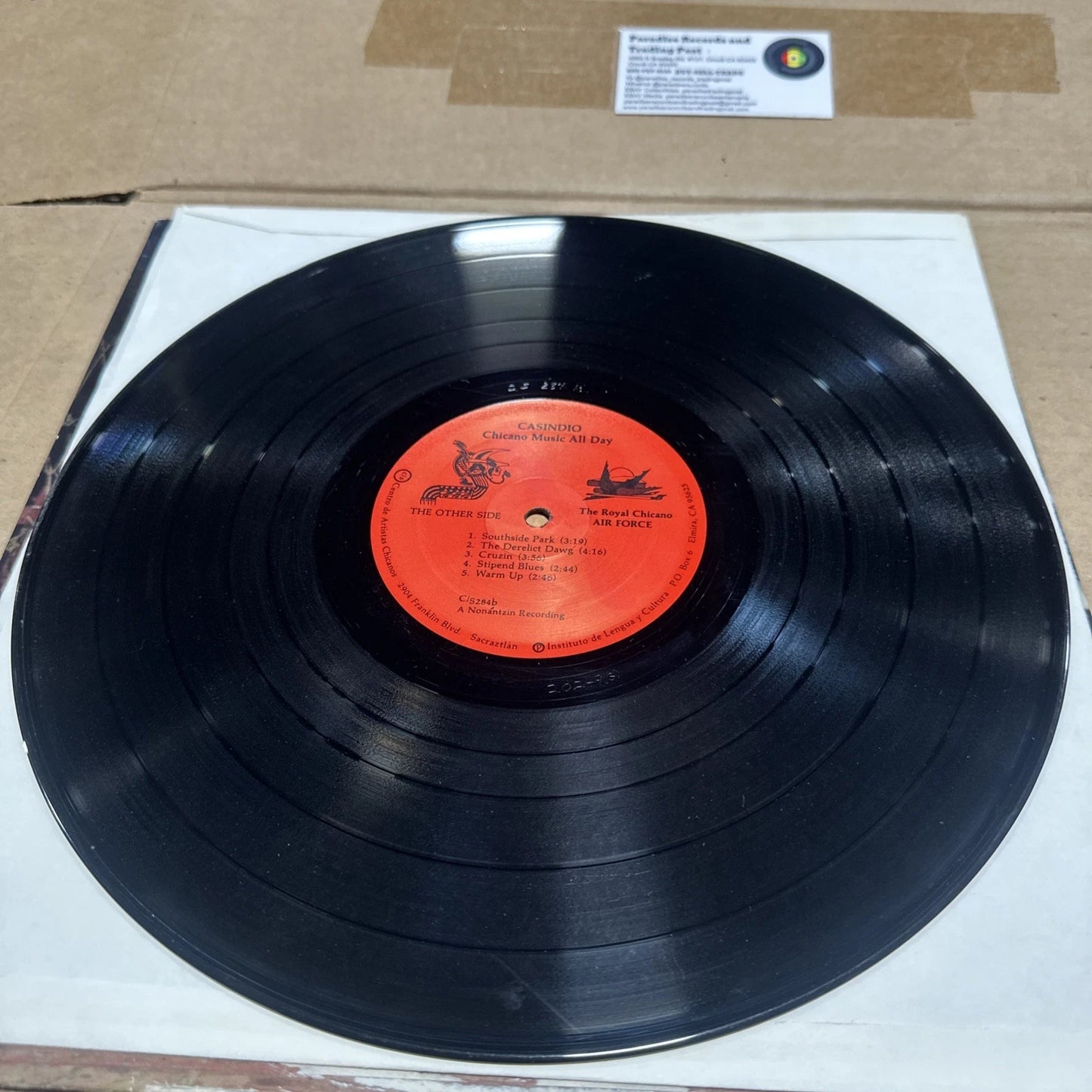 Casindio Chicano Music All Day Vinyl VG+/VG