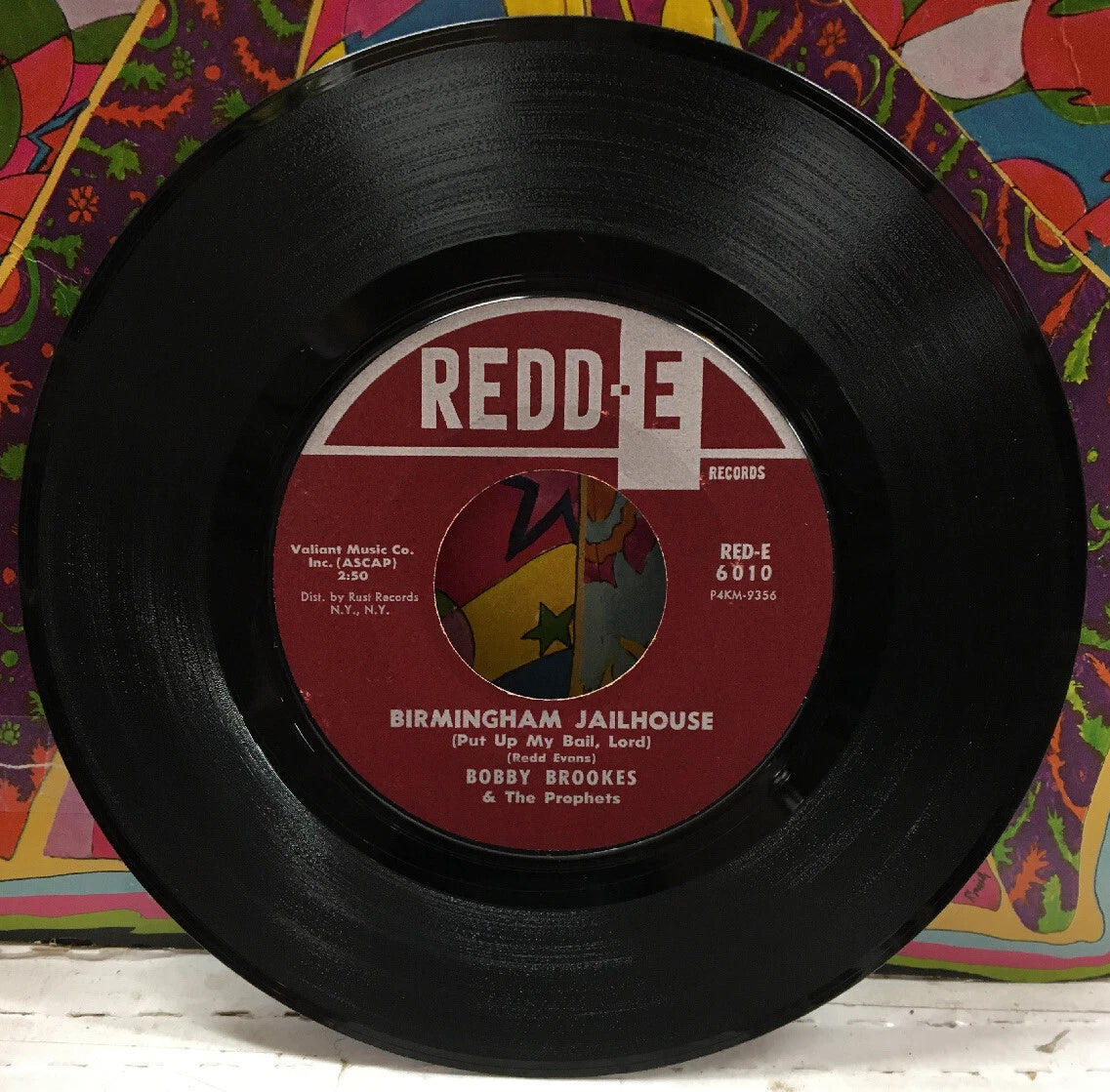 Bobby Brookes The Power Of Love/Birmingham Jailhouse 7” Single RED-E6010