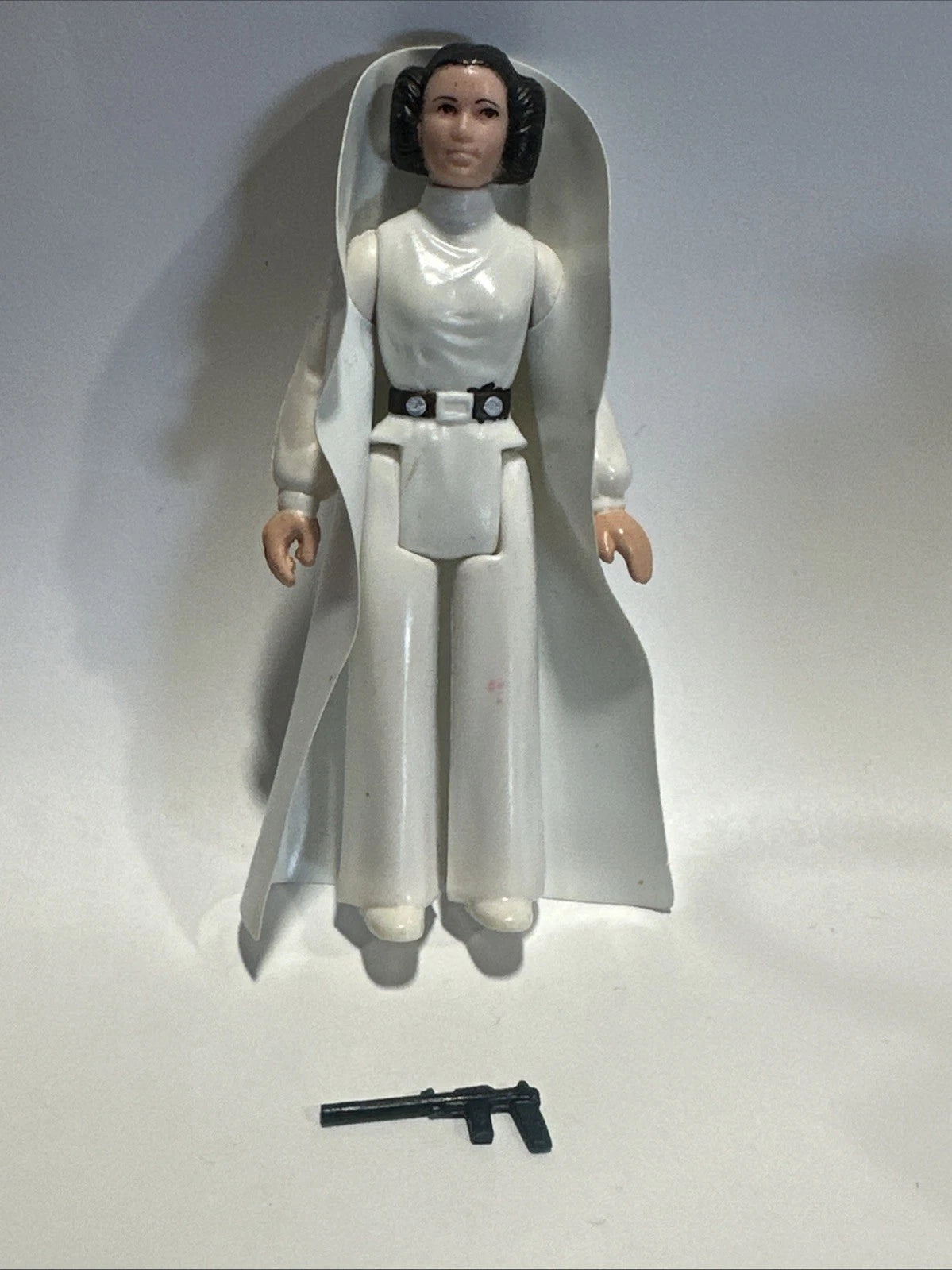 Star Wars 1977 Princess Leia With Cape And Blaster All Original Kenner HK