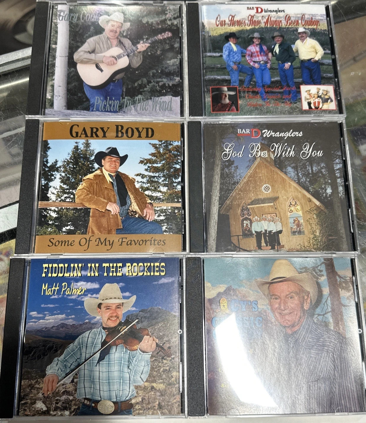 Bar D Wranglers Six CD Set Songs Of The Old West Volume Five Signed Box Set