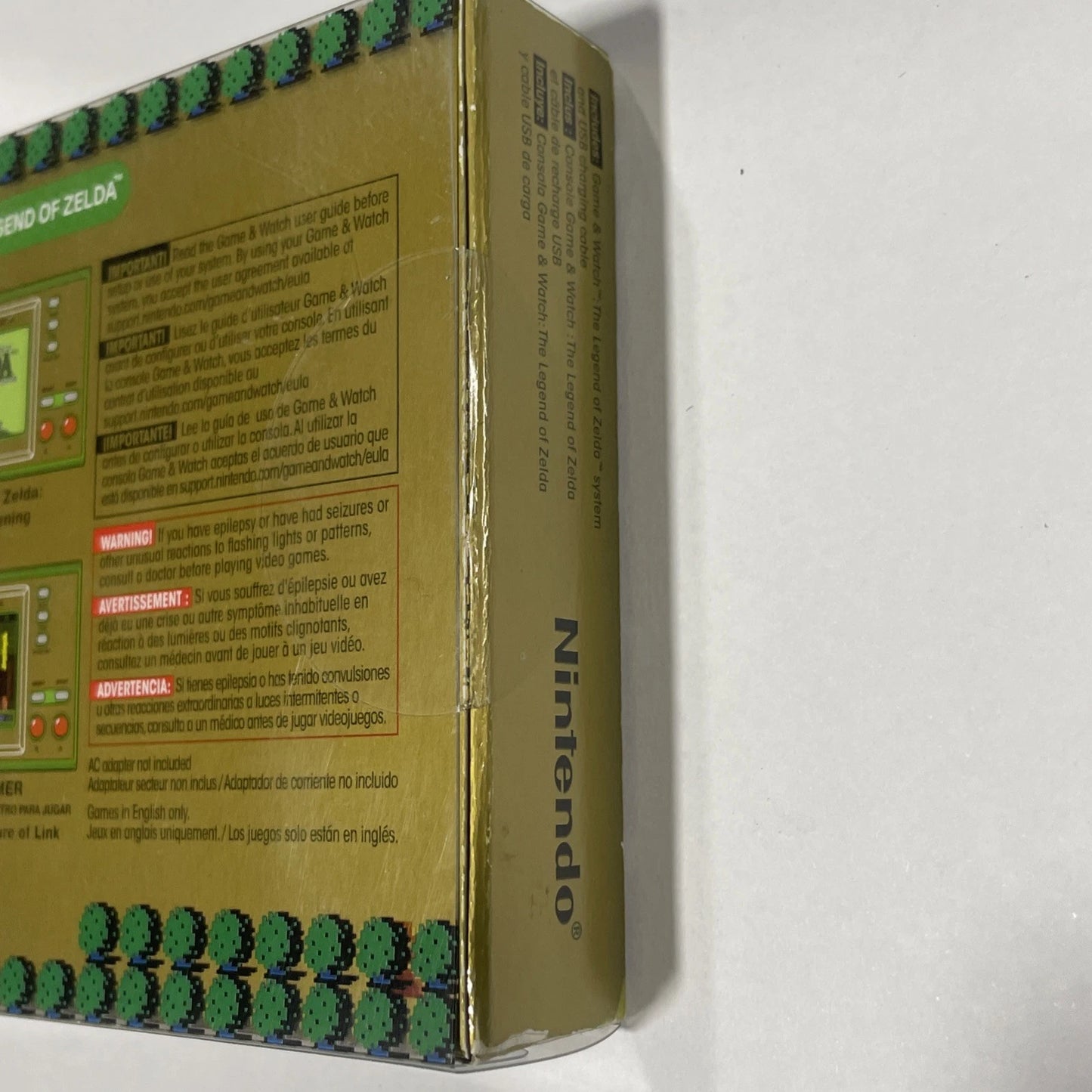 Nintendo Game & Watch The Legend of Zelda Handheld Console ZL-35 *NEW Sealed*