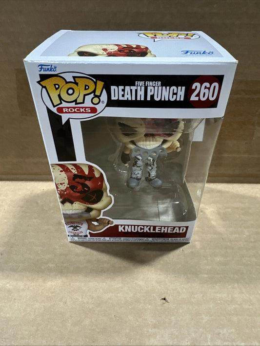 Funko POP Rocks Five Finger Death Punch Knucklehead 260 Vinyl Figure