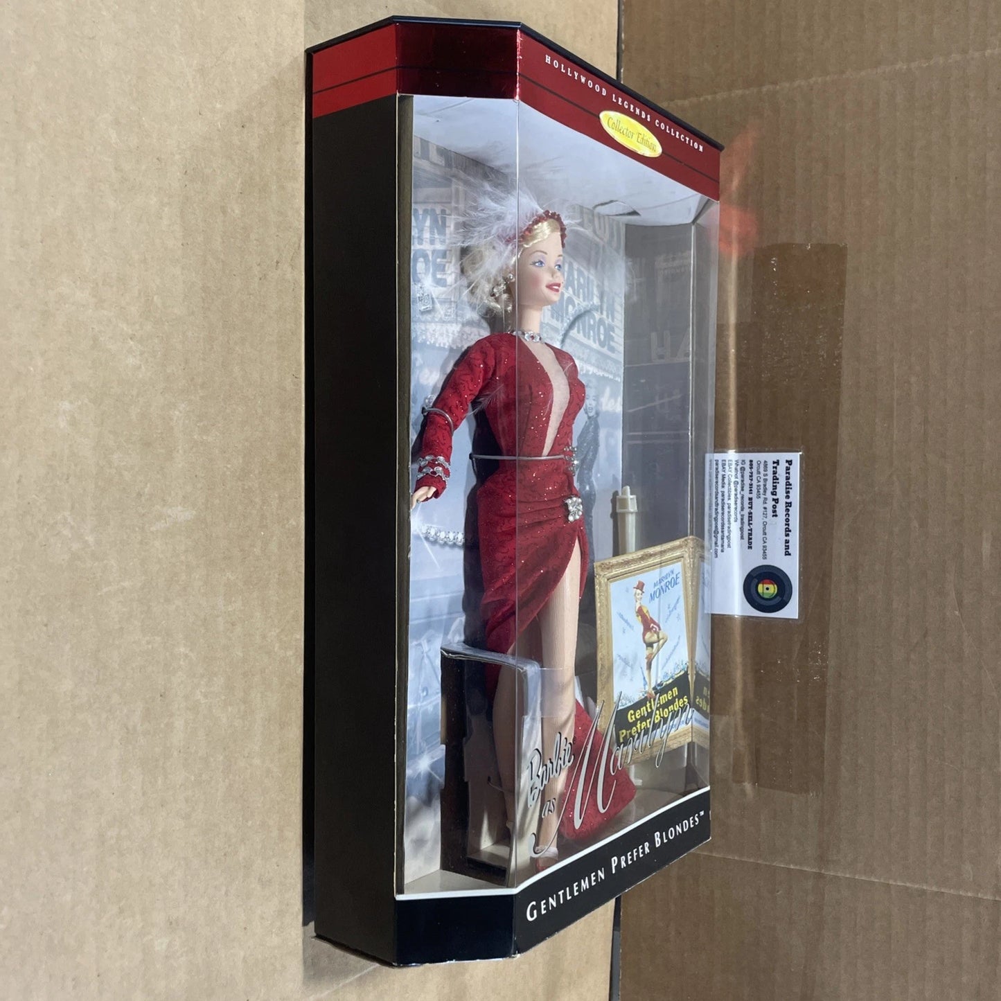 Barbie as Marilyn Monroe - Gentlemen Prefer Blondes - Mattel 17452 - 1997