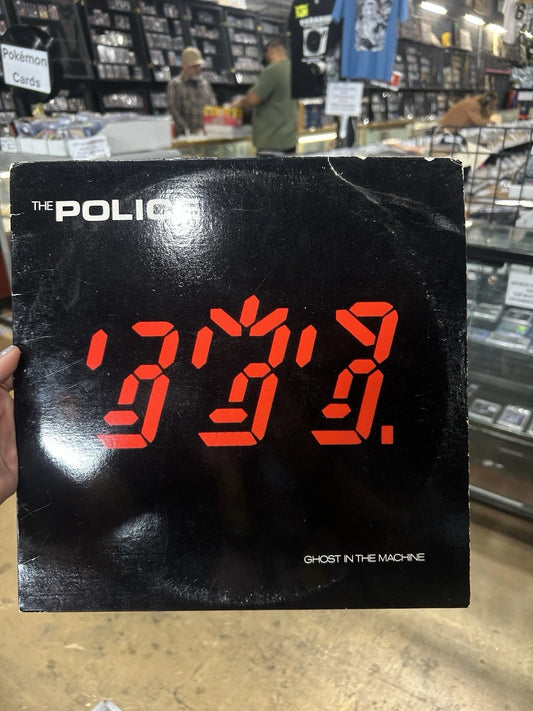 THE POLICE - Ghost In The Machine - Vinyl LP 1981 A&M SP-3730 Sterling Pressing