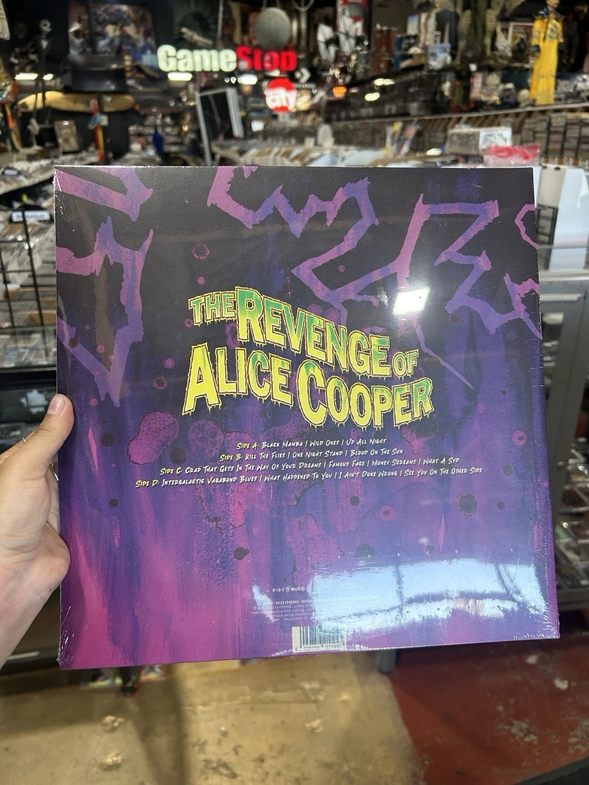 2026 RSD Alice Cooper The Revenge of SEALED NEW 2 LP Picture Disc LTD ONLY 1,000