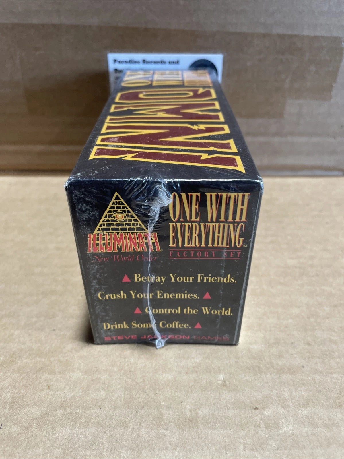 INWO One With Everything Factory Set Sealed 1995 Steve Jackson Games