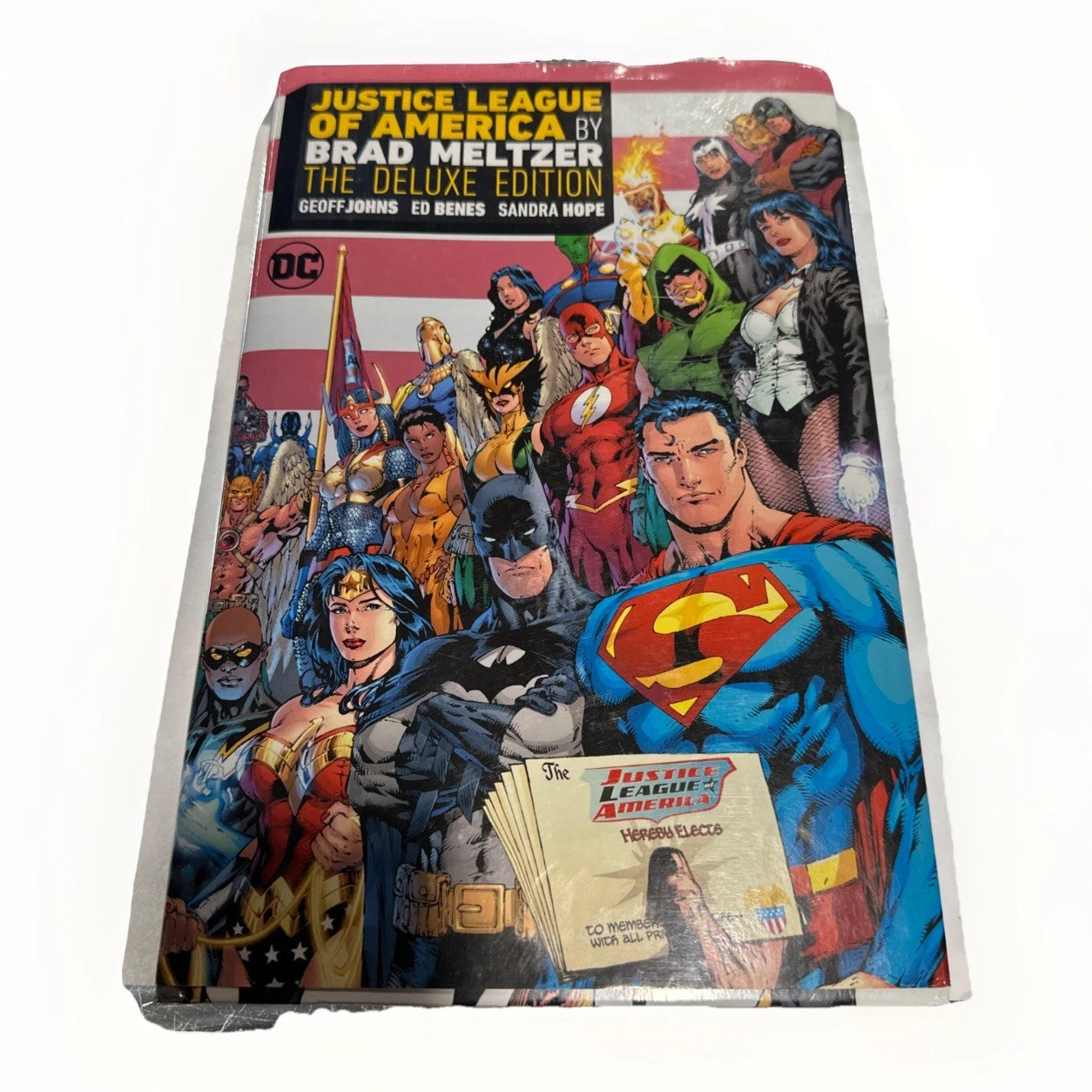 JUSTICE LEAGUE OF AMERICA By Brad Meltzer THE DELUXE EDITION Hardcover