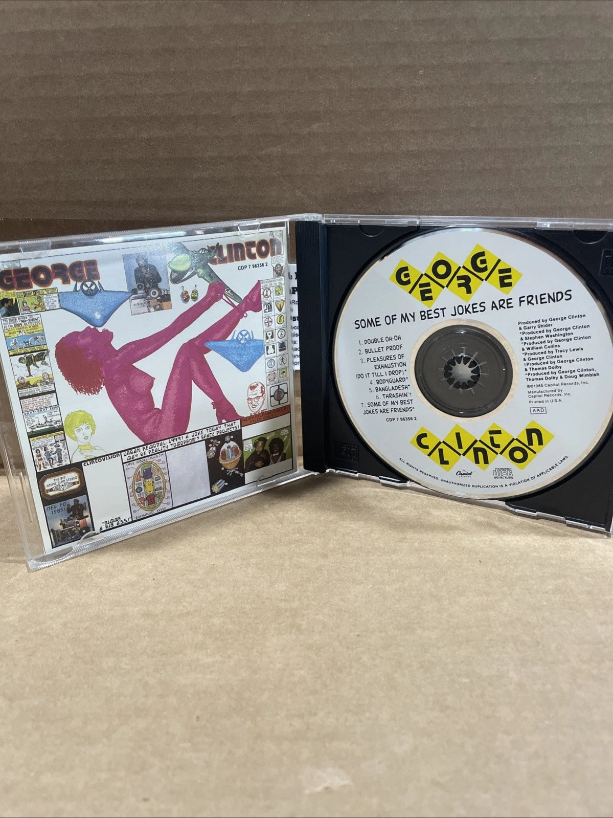 Some of My Best Jokes Are Friends by George Clinton (Funk) (CD, 1996 Capitol)
