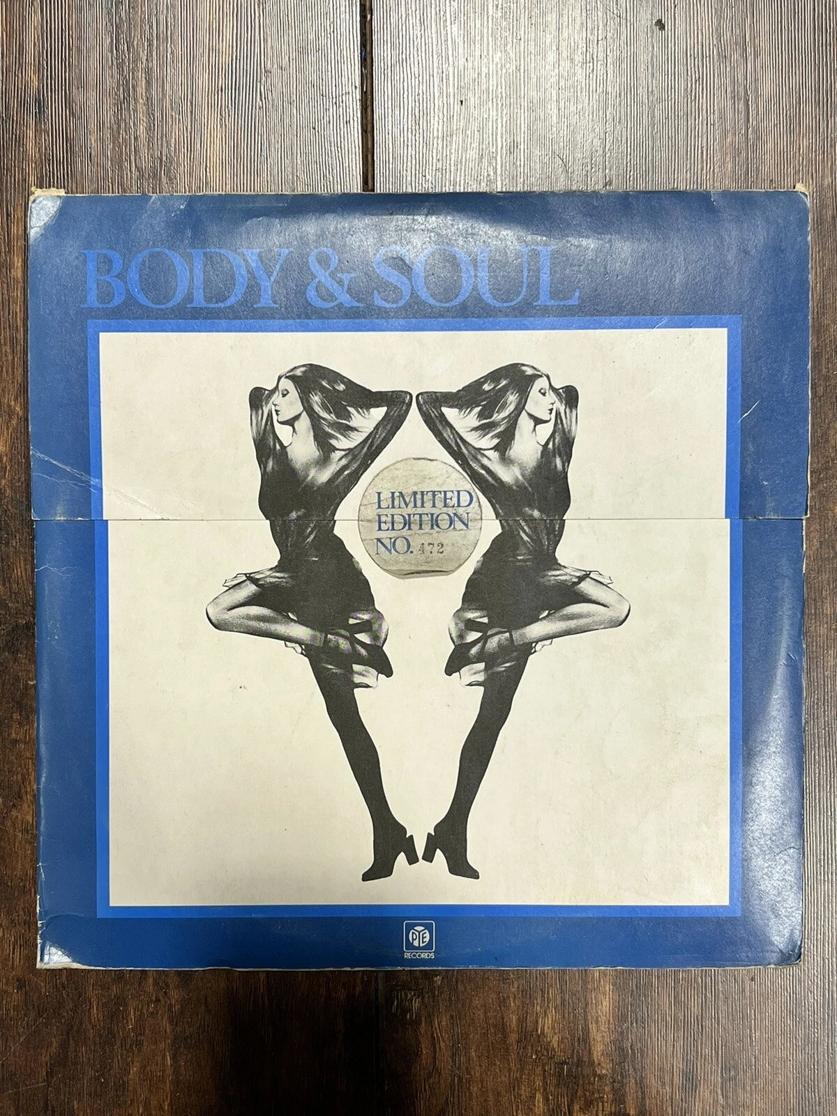 VARIOUS: body & soul PYE 12" LP 33 RPM