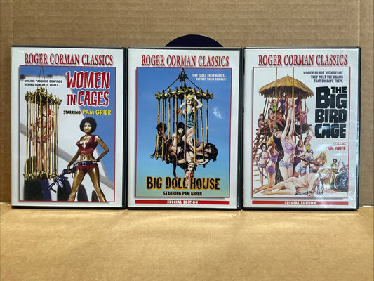 Roger Corman Classics Women In Cages + Big Dollhouse SE + The Big Bird Cage SE