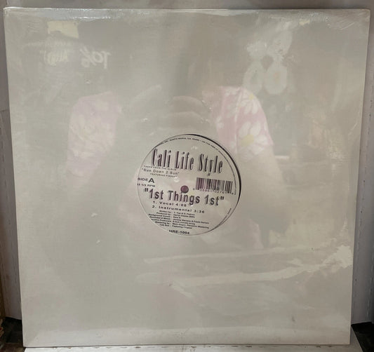 Cali Life Style 1st Thangs 1st Sealed 12” Single PRO-AR-6209