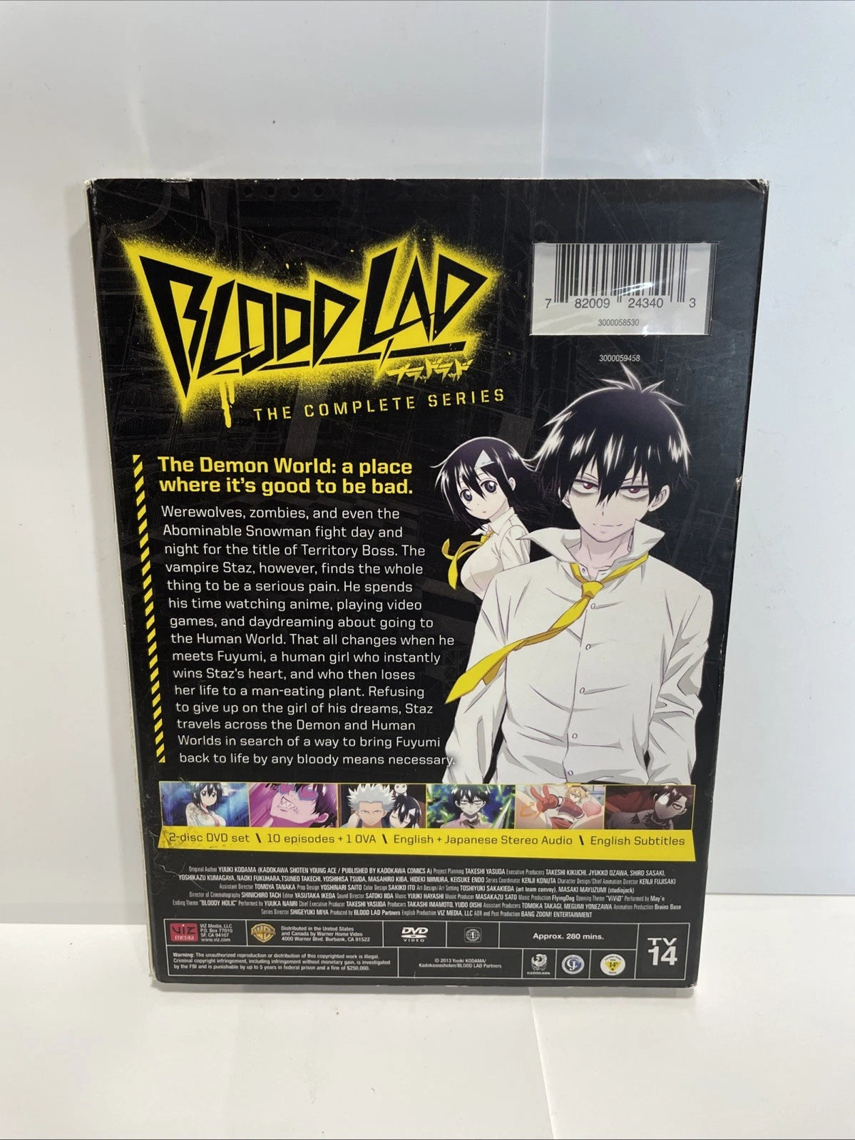 BLOOD LAD - The Complete Anime Series DVD NEW/SEALED