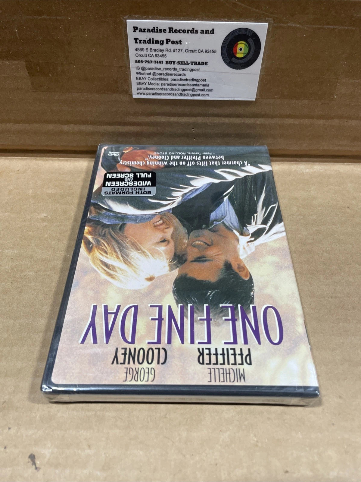 NWT One Fine Day DVD Color 1996 Michelle Pfeiffer George Clooney Romance Comedy