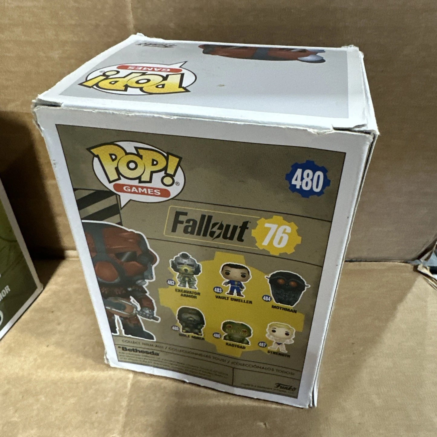 Funko Pop! Fallout (Lot of 4 figures) #373, 375, 49, & 480