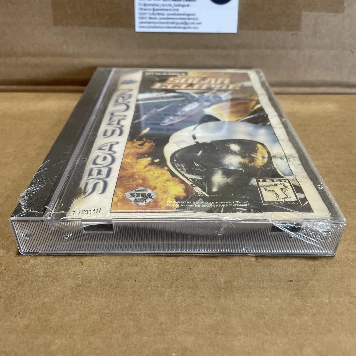Solar Eclipse (Sega Saturn, 1995) Complete CIB Sealed