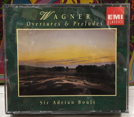 Wagner Overtures & Preludes Sir Adrian Boult CD Set