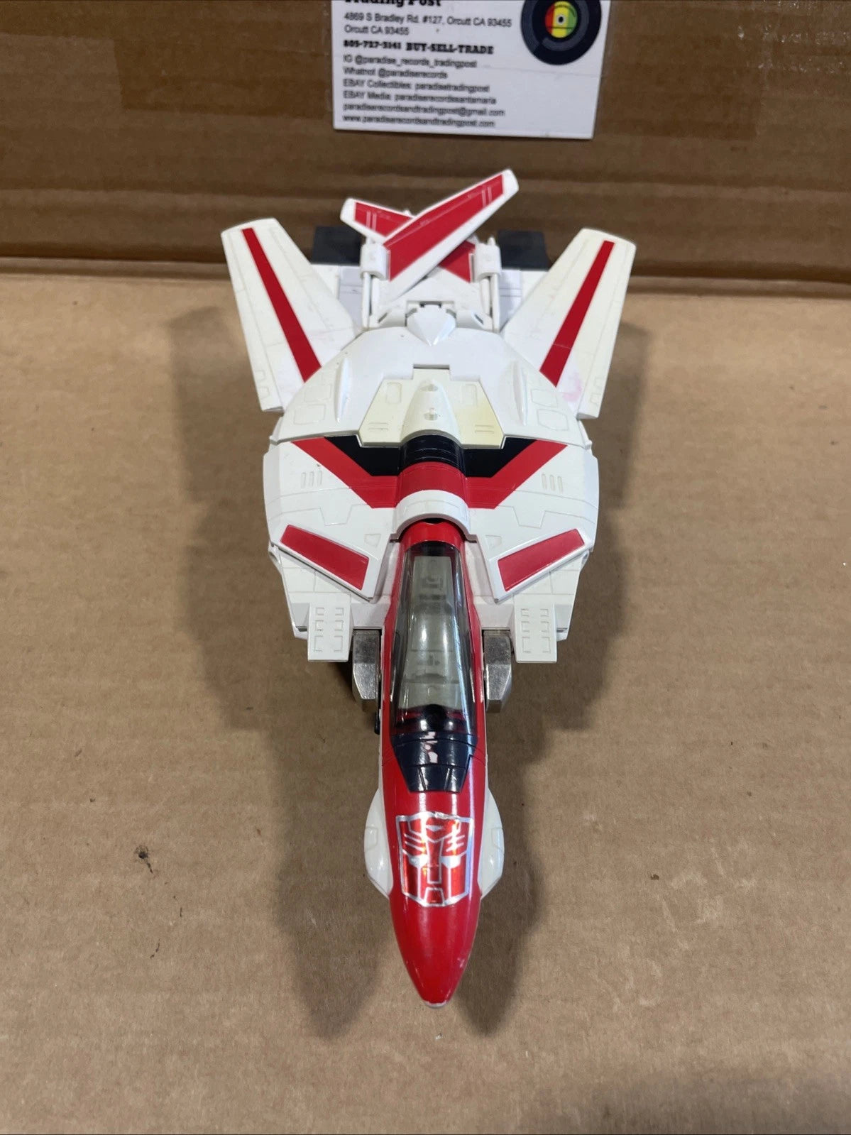 Original G1 1985 Transformers Jetfire Hasbro Bandai Autobot Skyfire Vintage Jet