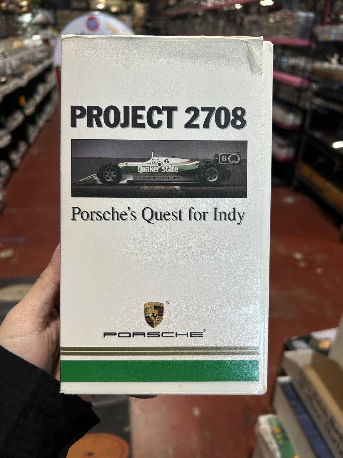 1988 1987 Porsche Dealer VHS Tape Quaker State 2708
