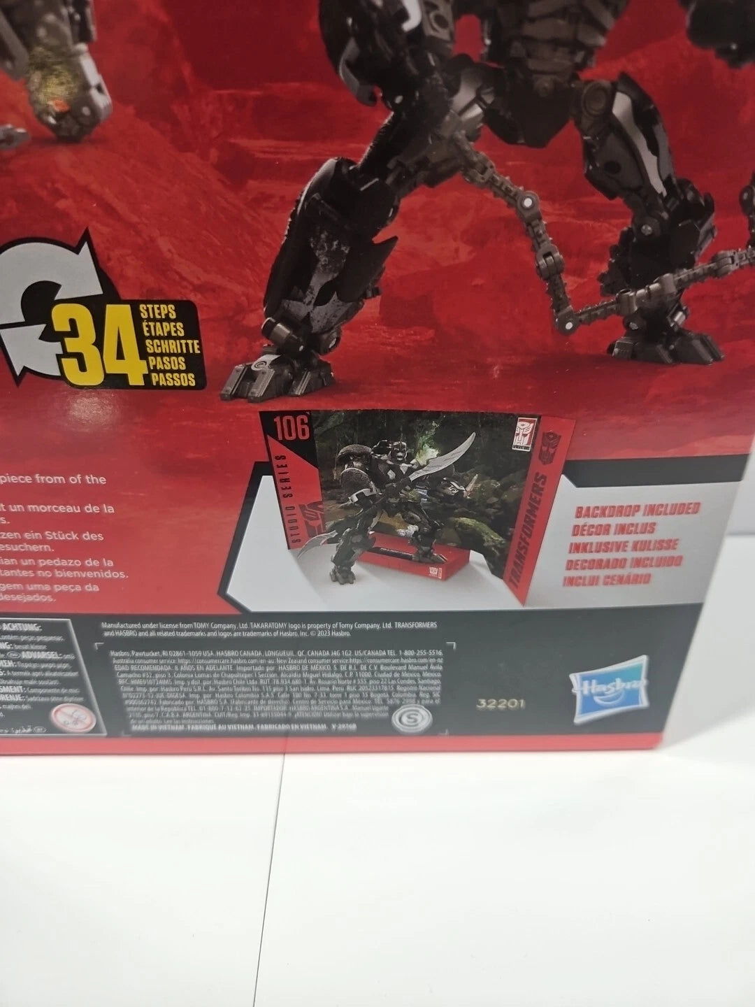 Transformers Studio Series Leader OPTIMUS PRIMAL Rise of the Beasts #106