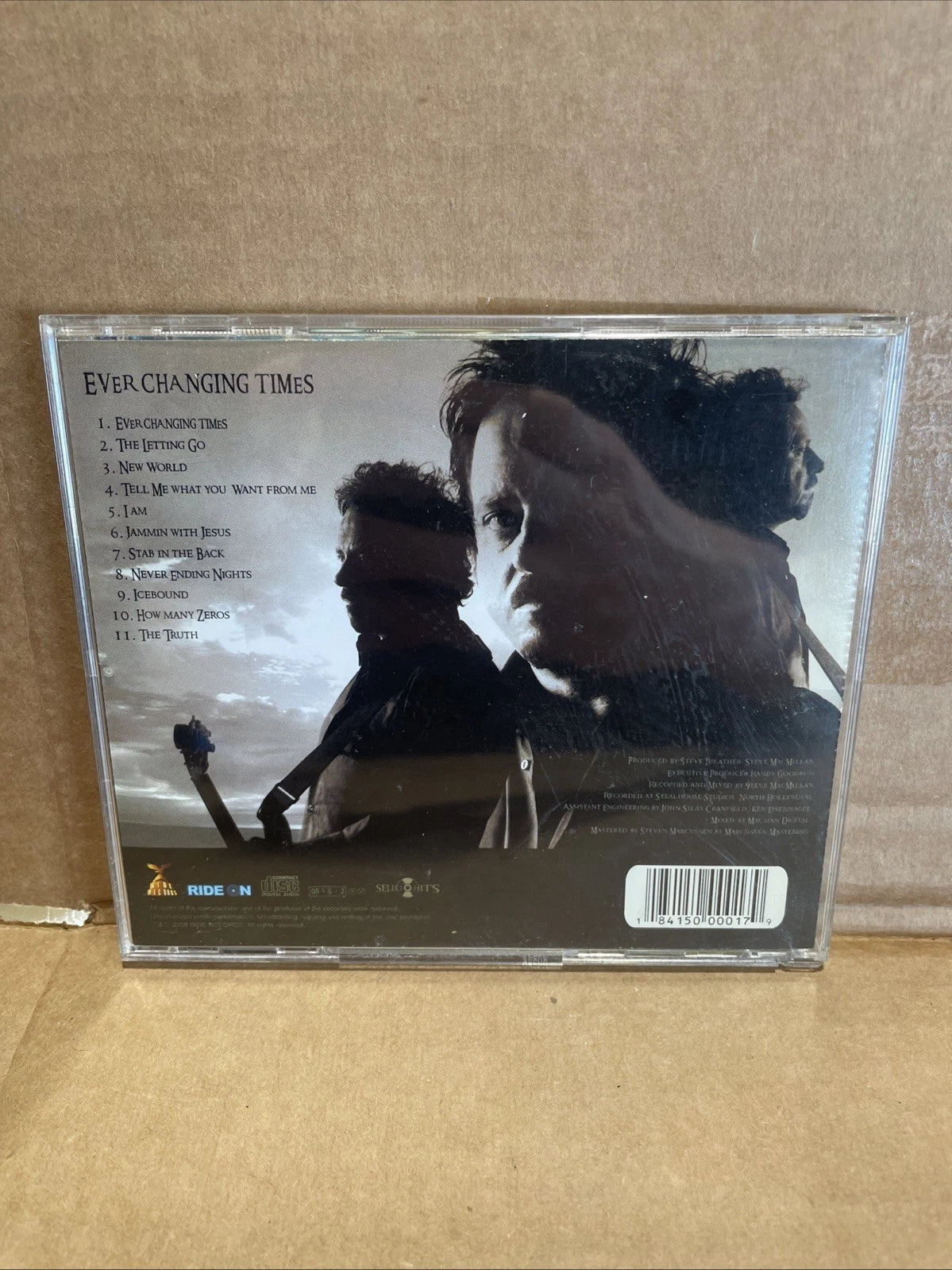 Steve Lukather ‎– Ever Changing Times 2008 CD