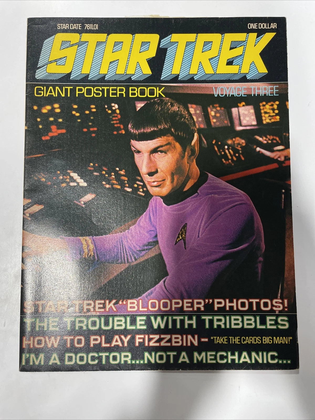 Lot of 1-17 Star Trek Giant Poster Book Magazines Voyage MISSING #6