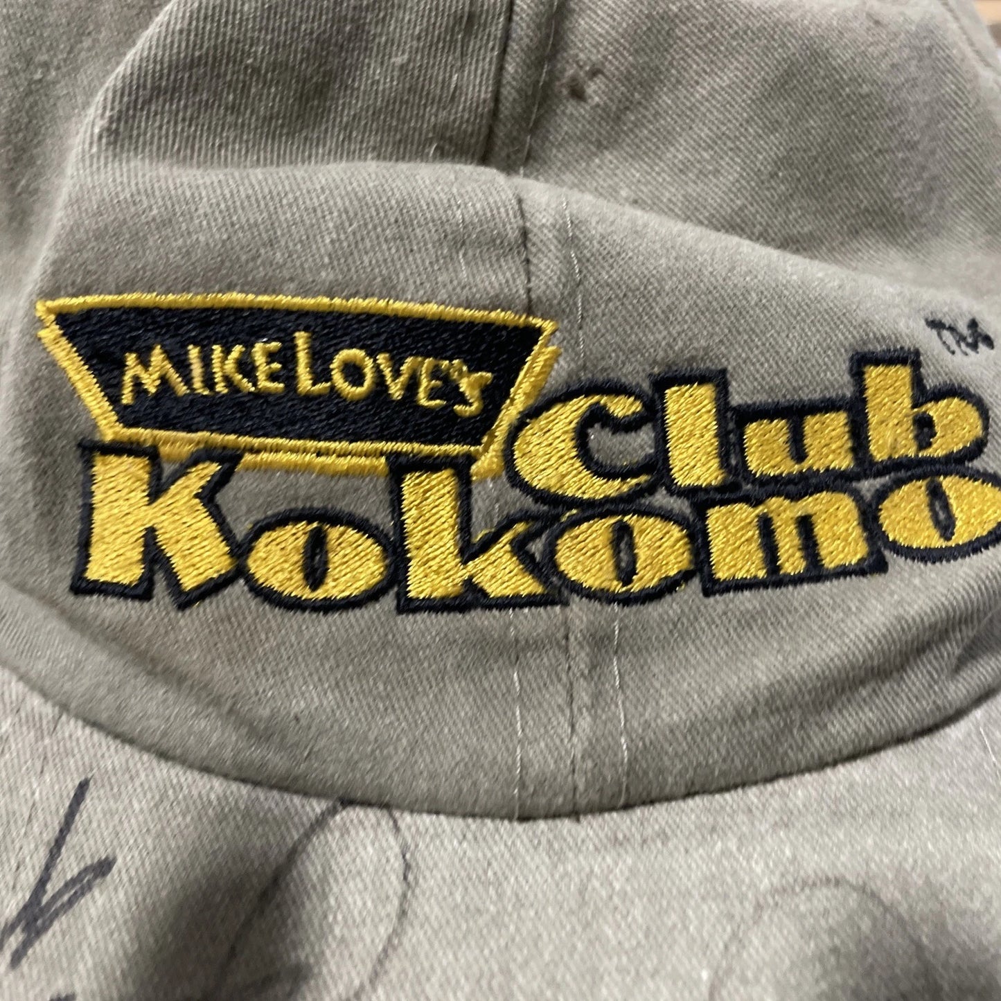 SIGNED Mike Loves club Kokomo hat by beach boys