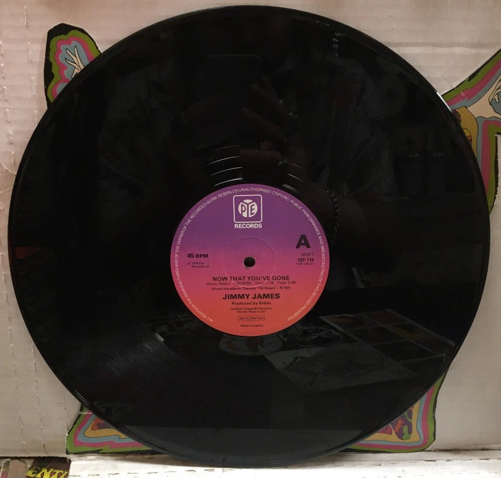 Jimmy James Now That You’ve Gone 12” UK Import Record 12P116