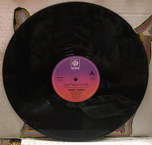 Jimmy James Now That You’ve Gone 12” UK Import Record 12P116