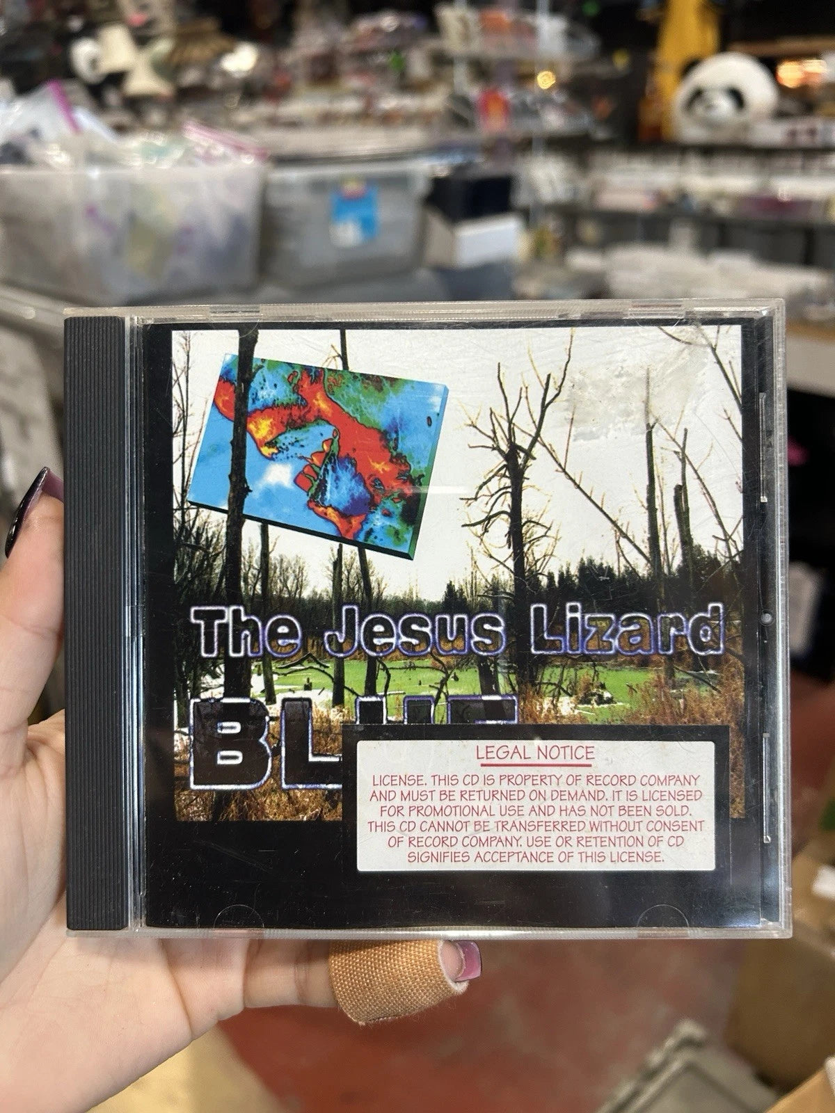 The Jesus Lizard Blue CD 1998 Capitol Records Alternative Rock