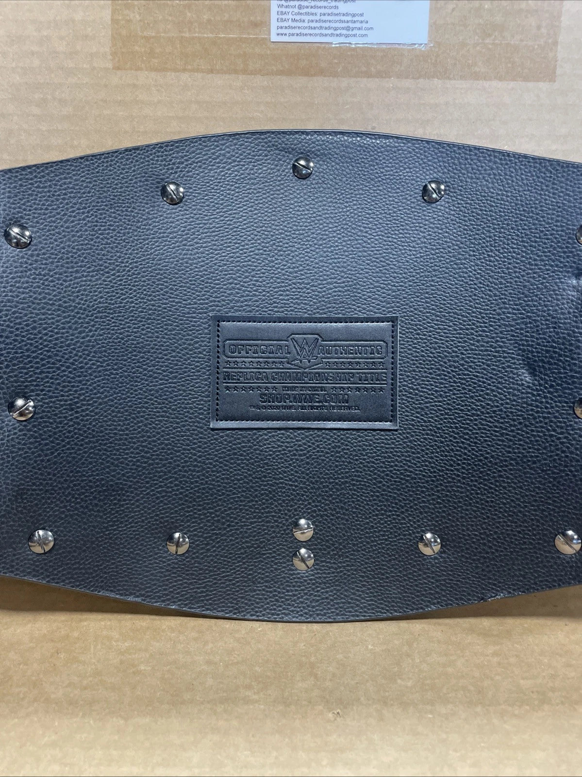 WWE Shop Official Undisputed Championship Replica W Bag Belt Version 2