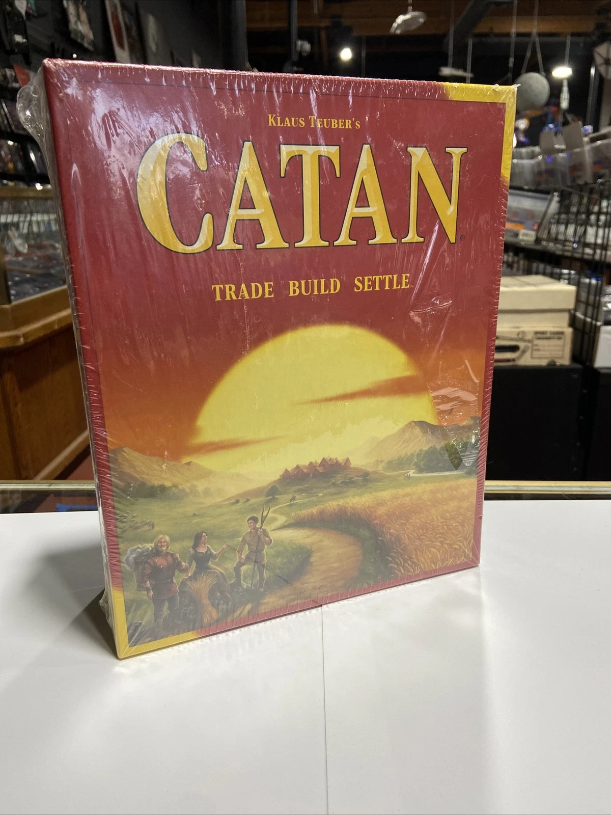 Settlers of Catan Core Game SEALED, complete in box, unplayed