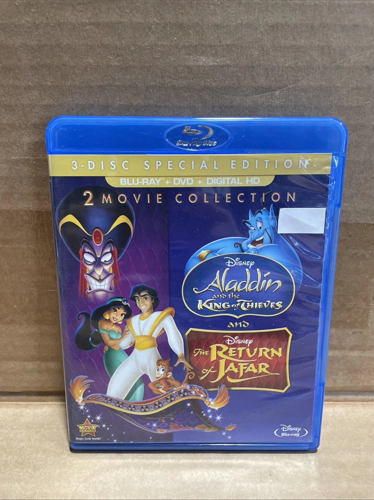 Disney Blu-ray Aladdin and the King of Thieves / Return of Jafar Double Feature