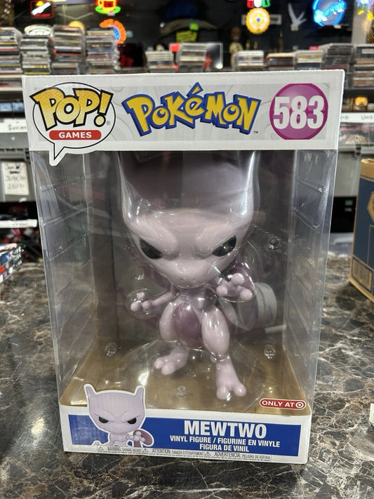 Funko Pop! Vinyl Jumbo 10": Pokémon - Mewtwo (10 inch) - Target (Exclusive) #583