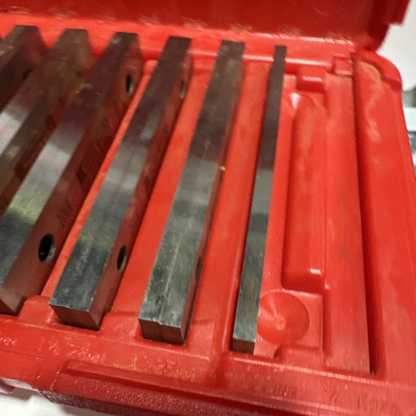 SPI 18 Piece, 6 Inch Long Parallel Set 1/4" SPI 9 PR Missing 3 Pieces