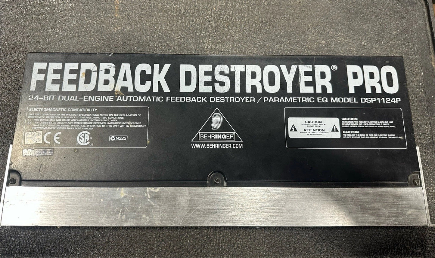 Behringer Feedback Destroyer Pro DSP1124P
