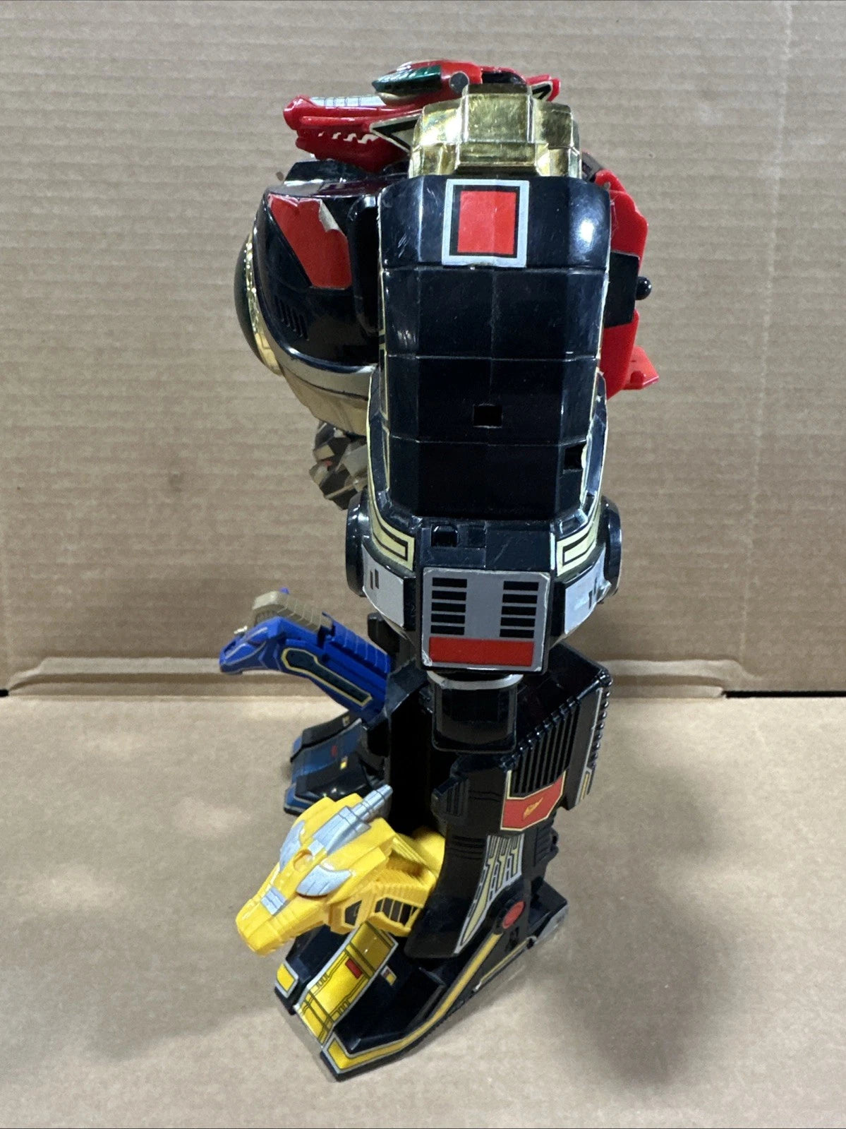 1994 Bandai Mighty Morphin Power Rangers Thunder Megazord Incomplete