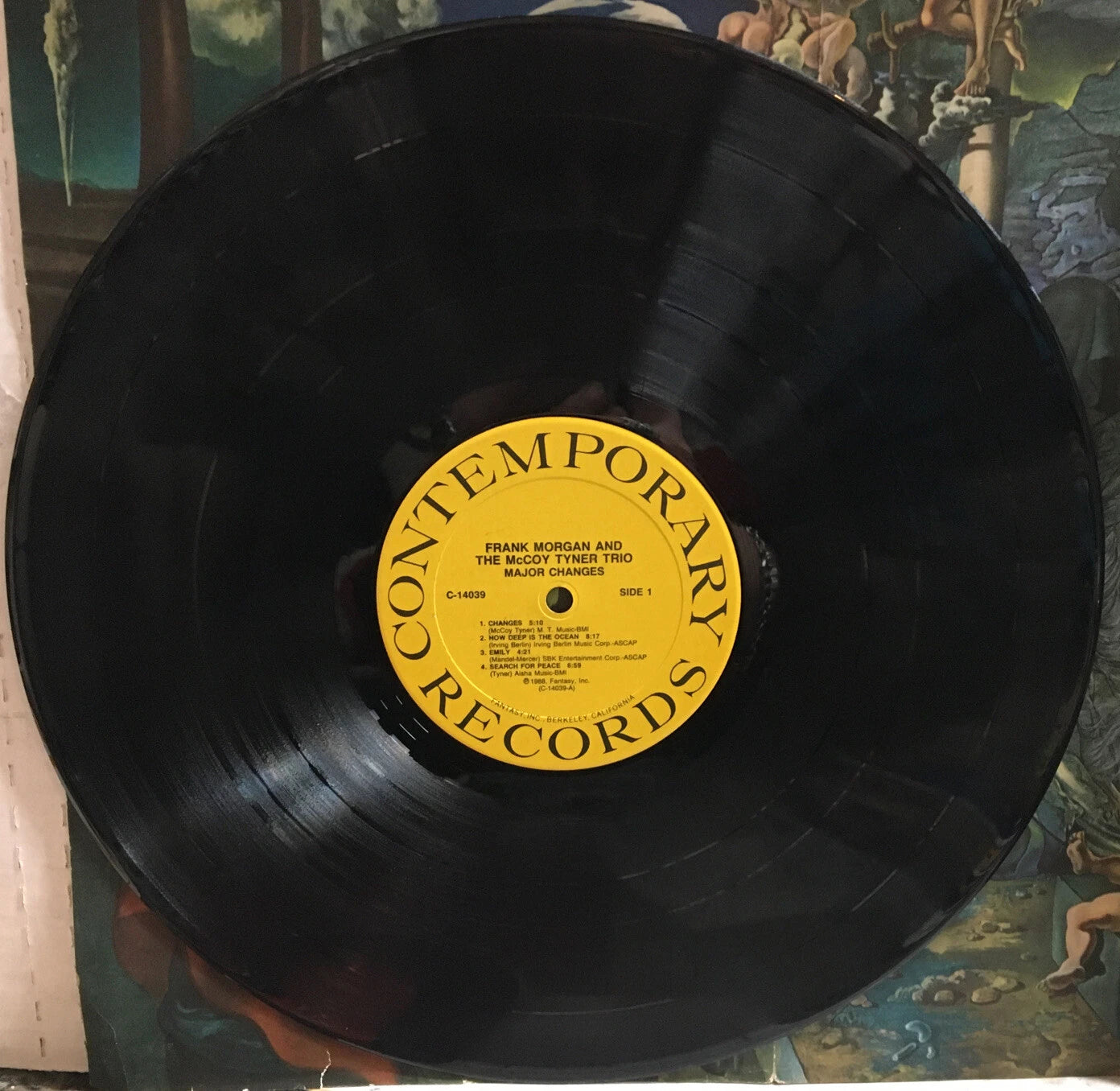 Frank Morgan And The McCoy Tynet Trio Major Changes Autographed Record C-14039