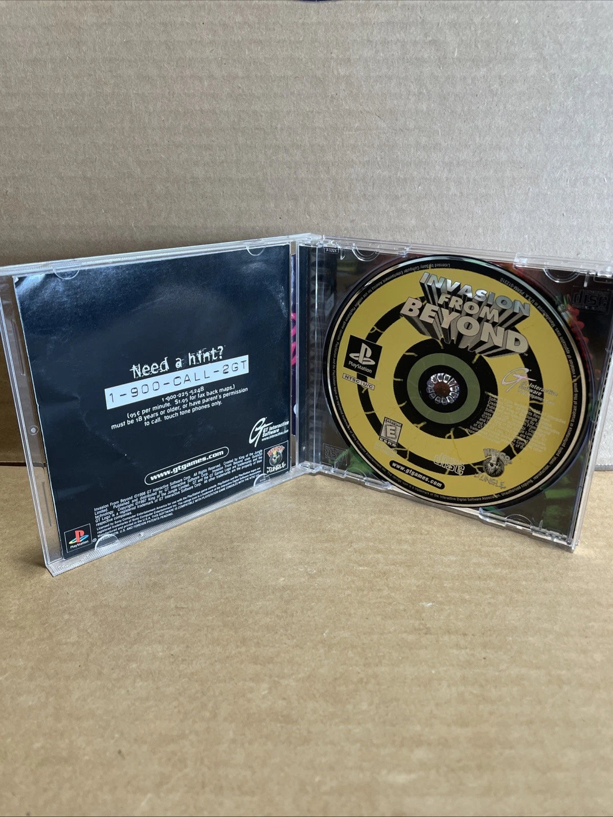 Invasion from Beyond (Sony PlayStation 1 PS1, 1998) Tested