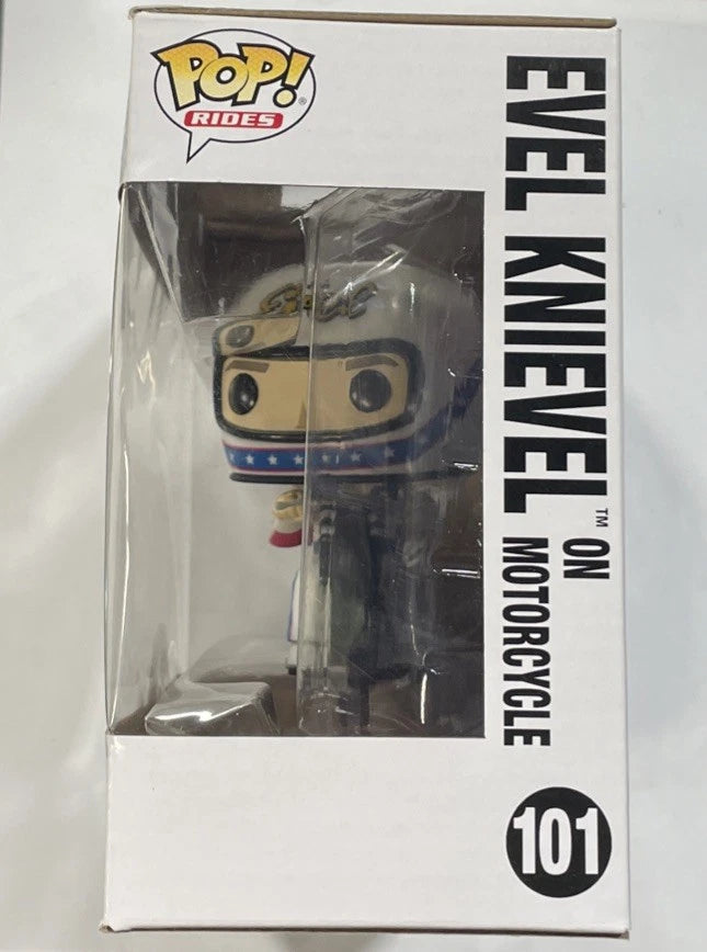 Funko Pop! Rides: EVEL KNIEVEL on Motorcycle #101