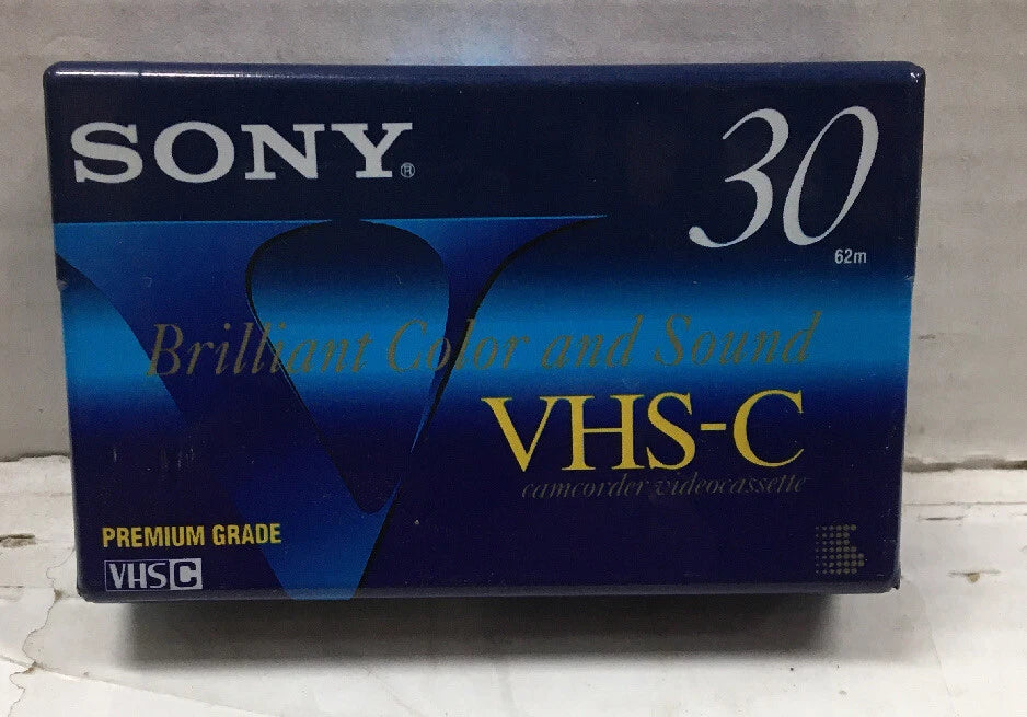 Sony VHS-C 30 Sealed Cassette Set