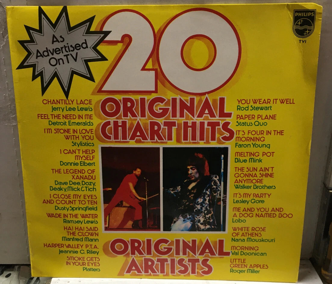 20 Original Hits Various UK Import Record TVI