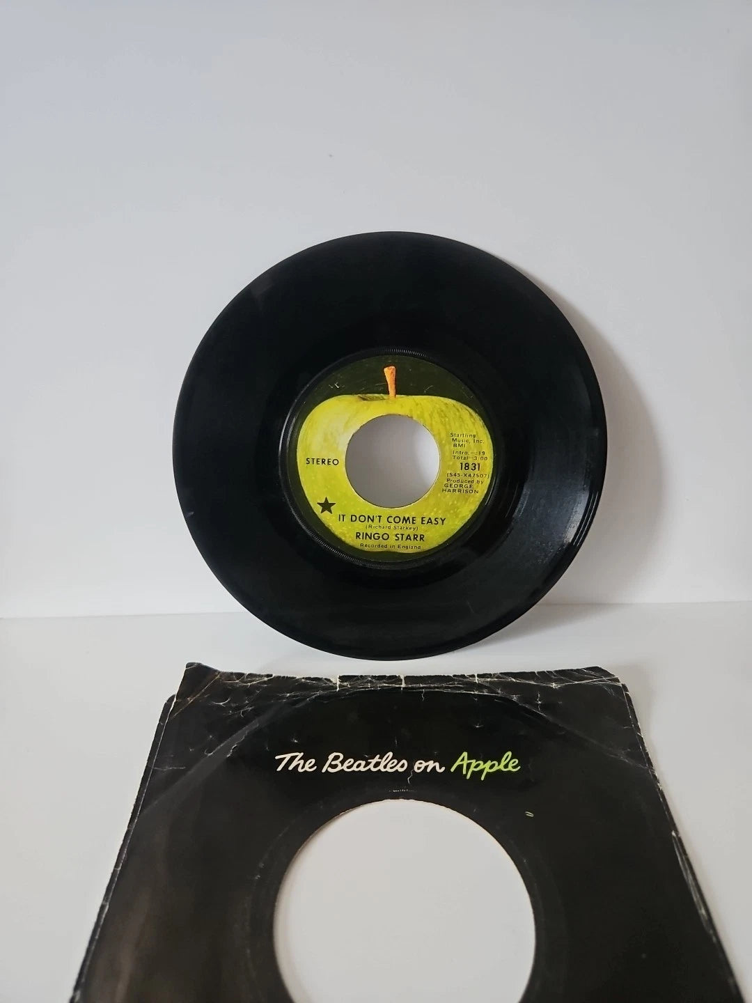 Ringo Starr It Don't Come Easy/Early 1970 S45-X47507 Apple Records 45 RPM VG+