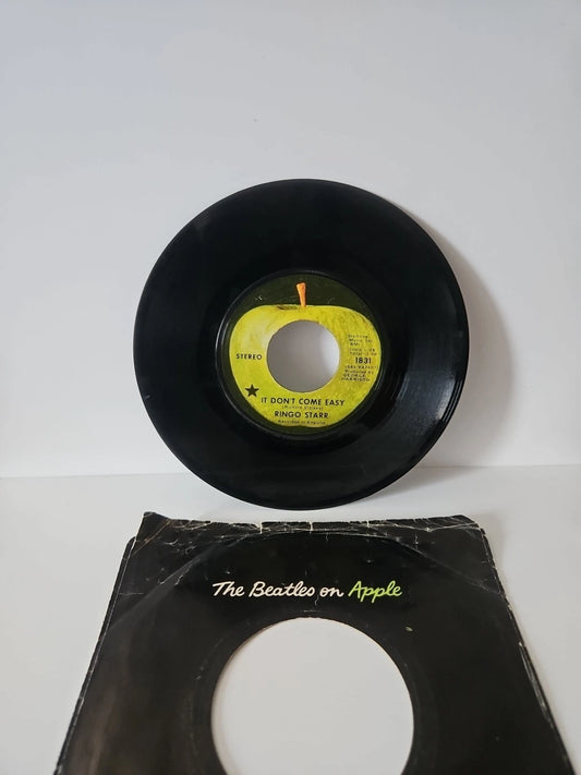 Ringo Starr It Don't Come Easy/Early 1970 S45-X47507 Apple Records 45 RPM VG+