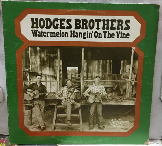 Hodges Brothers Watermelon Hangin’ On The Line Record ARHOOLIE5001