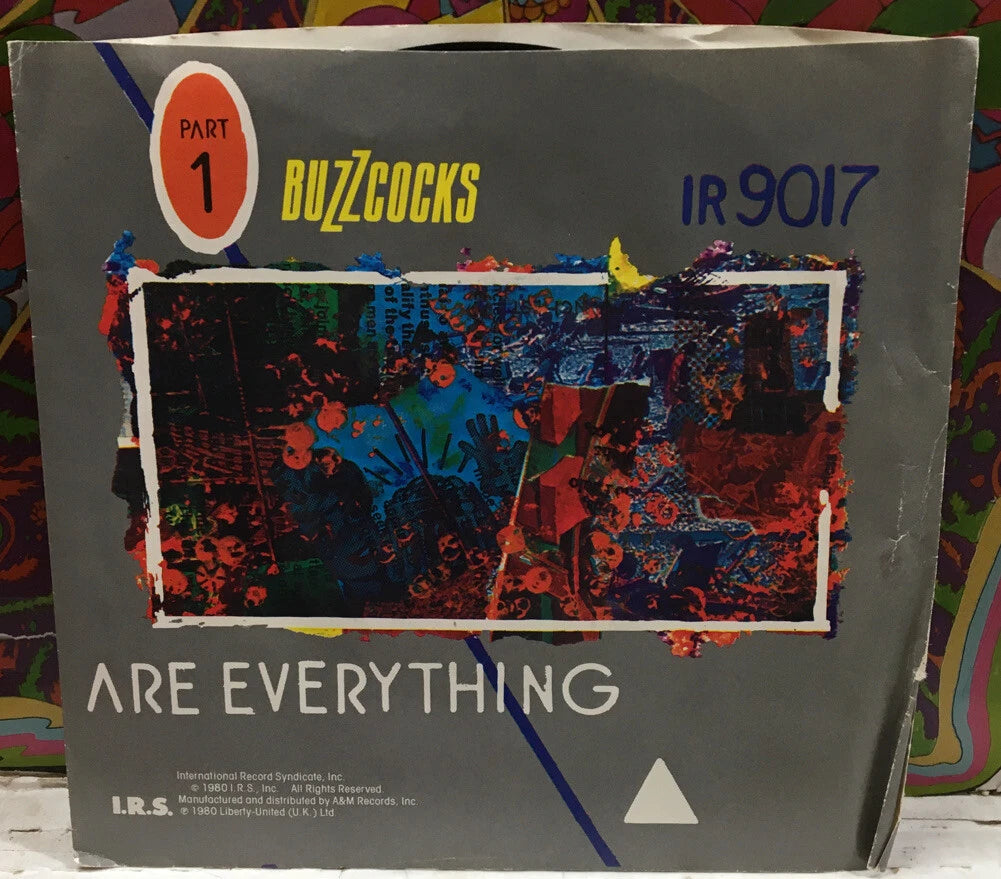 Buzzcocks Are Everything/Why She’s A Girl From The Chain Store 7” Single IR9017