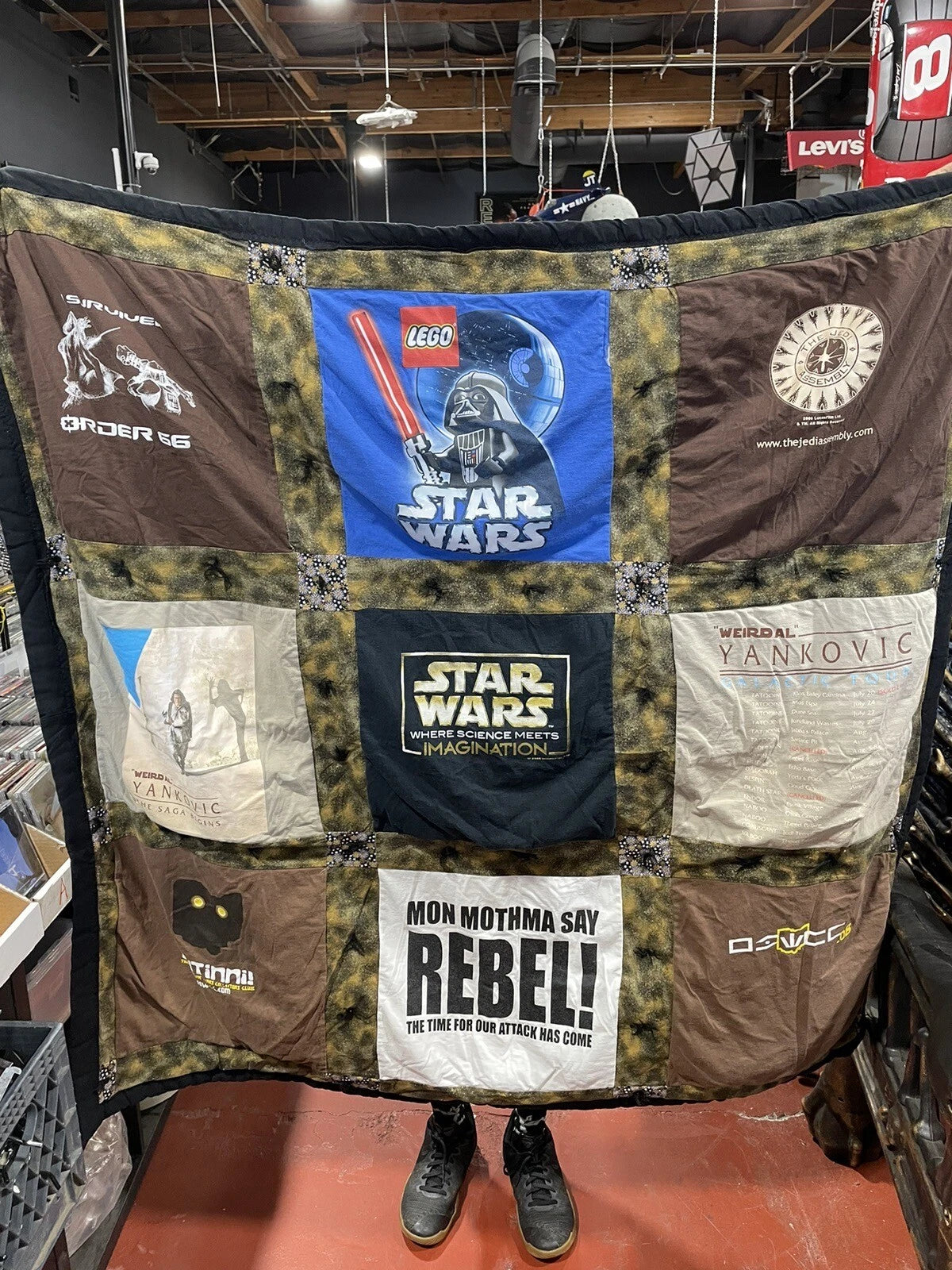 Star Wars Custom Quilt Comforter Unique